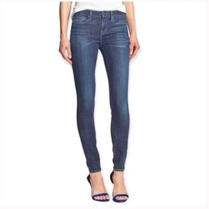 Vince Riley Blue Jean Legging 3rd Street Wash Size 27